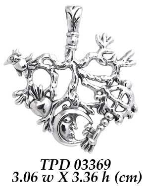 Cimaruta Witch Charm TPD3369 - Jewelry